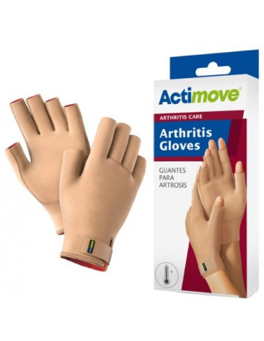 GUANTE ACTIMOVE ARTRITIS BEIGE T/L