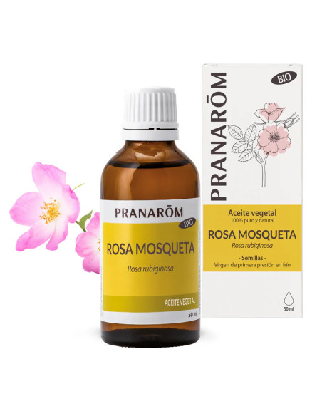 PRANAROM ACEITE VEGETAL ROSA MOSQUETA 50 ML