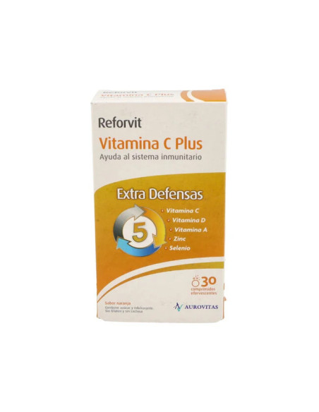 REFORVIT VITAMINA C PLUS 30 COMP EFERV