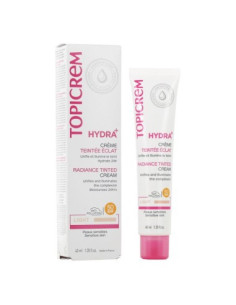 TOPICREM HYDRA+ SPF50 CREME RADIANCE CLARO 40ML
