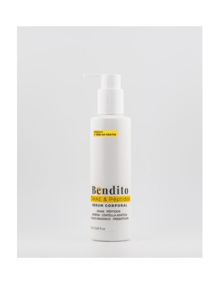 Bendito DMAE Y PEPTIDOS CORPORAL 200 ML+100ml gratis
