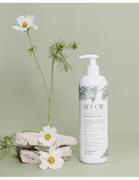 NU E CRU GEL DESODORANTE DE DUCHA 500 ML
