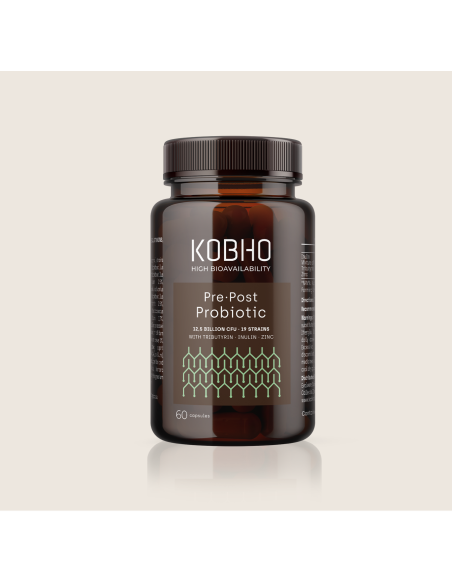 KOBHO PRE- POST PROBIOTIC 60 CAPSULAS