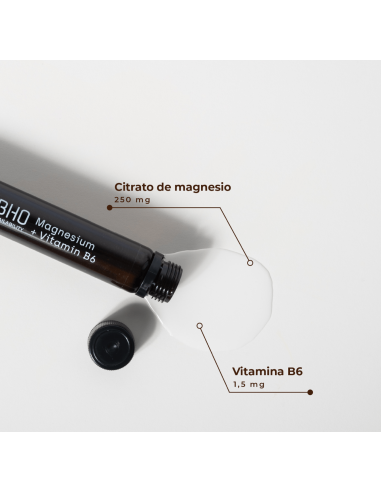 KOBHO MAGNESIUM+ VIT B6 20 VIALES 25 ML