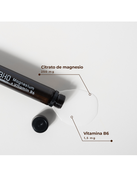 KOBHO MAGNESIUM+ VIT B6 20 VIALES 25 ML