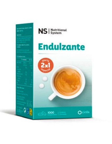 NS ENDULZANTE 2X1 1000 COMPRIMIDOS