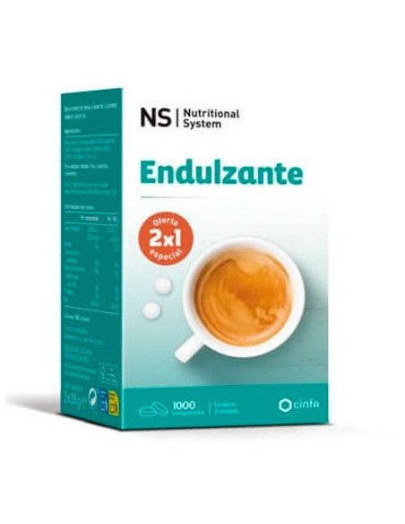 NS ENDULZANTE 2X1 1000 COMPRIMIDOS