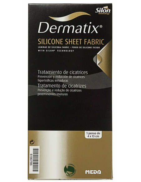 DERMATIX LAMINA SILICONA FABRIC 4 X 13 CM