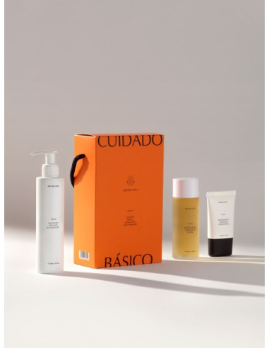 ARTURO ALBA PACK CUIDADO BÁSICO LIMPIADORA ESPUMOSA 200ML+LOCIÓN ÁCIDA EXFOLIANTE 125ML+REGENERANTE E HIDRATANTE  50 ML