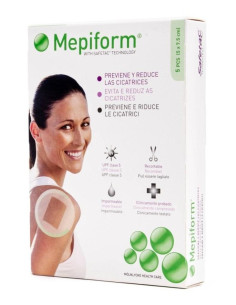 MEPIFORM APOSITO 5X7,5 5 LAMIN