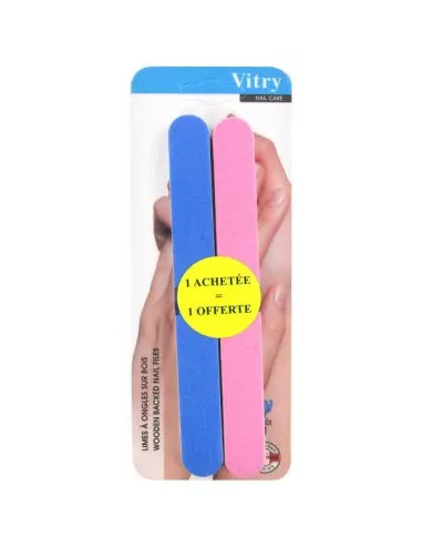 VITRY 5 LIMAS CORINDON ESPECIAL UÑAS LARGAS Y POSTIZAS REF68