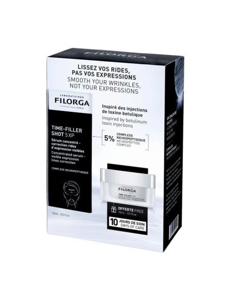 FILORGA TIME-FILLER SHOT 5XP 15 ML+ TIME FILLER 5XP CREMA 15 ML