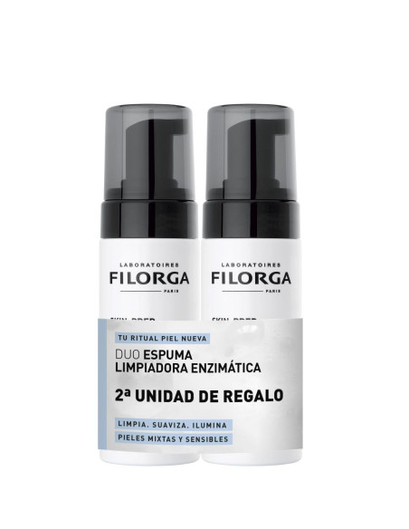 FILORGA SKIN-PREP ESPUMA LIMPIADORA 2X150 ML 2ª UNIDAD DE REGALO