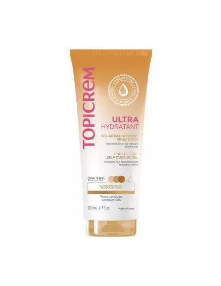 TOPICREM ULTRA HYDRATANT GEL AUTOBRONCEADOR CARA Y CUERPO  200ML
