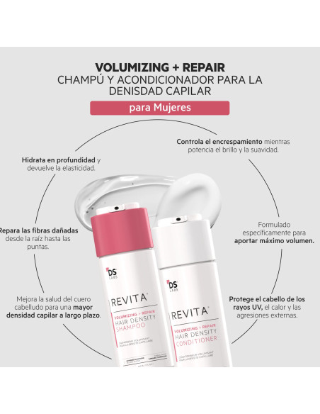 REVITA VOLUMIZING + REPAIR HAIR DENSITY CONDITIONER 205 ML