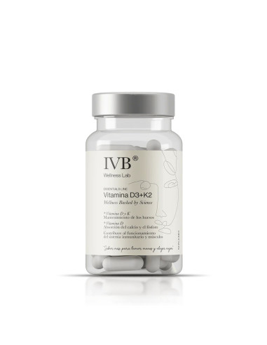 IVB VITAMINA D3+K2 60 CAPS