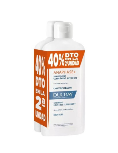 DUCRAY ANAPHASE+ CHAMPU 400ML PACK
