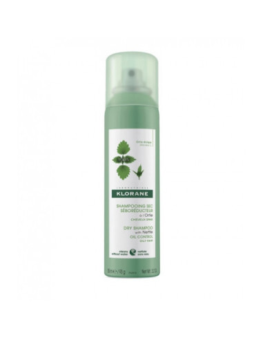 KLORANE CHAMPU SECO SEBORREGULADOR ORTIGA 150 ML