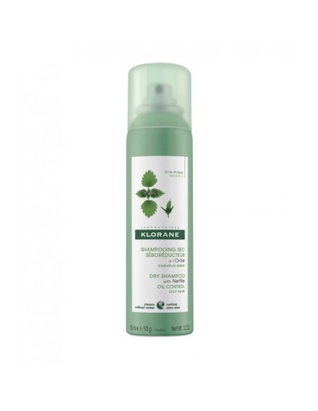 KLORANE CHAMPU SECO SEBORREGULADOR ORTIGA 150 ML