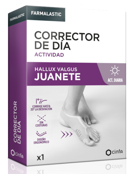 FARMALASTIC CORRECTOR JUANETE DE DIA PIE IZQUIERDO T-P