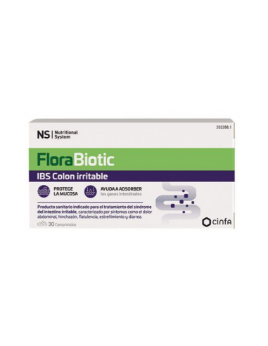 NS FLORABIOTIC IBS COLON IRRITABLE  30 COMPRIMIDOS