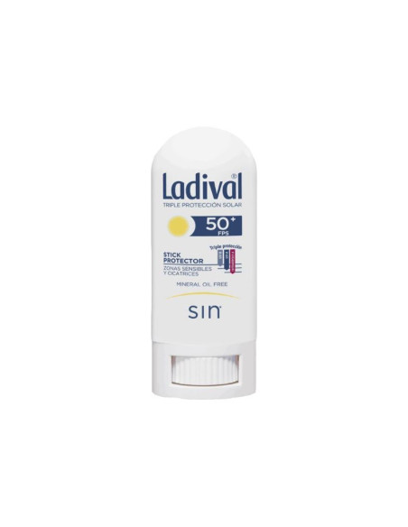 LADIVAL STICKPROTECTOR ZONAS SENSIBLES FPS 50+  8 G