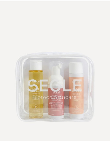 SEGLE NECESER ACEITE DESMAQUILLANYE 75 ML+ ESPUMA LIMPIADORA 50 ML+TONICO FACIAL 75 ML