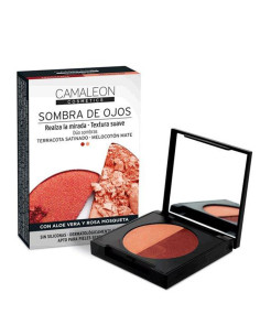 CAMALEON COSMETICS SOMBRA DE OJOS DUO TERRACOTA-MELOCOTON