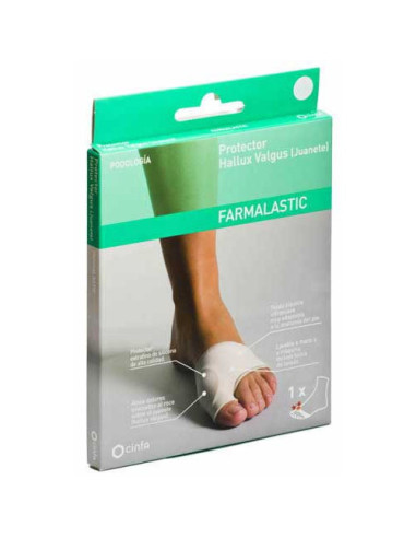 FARMALASTIC PROTECTOR JUANETES  GEL DE SILICONA TG