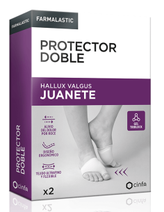 FARMALSTIC PROTECTOR DOBLE JUANETE TALLA UNICA