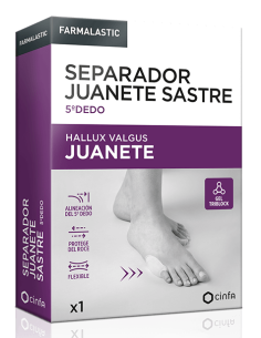FARMALASTIC SEPARADOR JUANETE SASTRE 5º DEDO FARMALASTIC  T-U