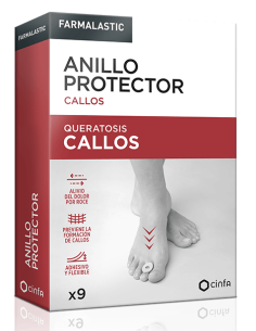 FARMALASTIC ANILLO PROTECTOR CALLOS 9 UNIDADES