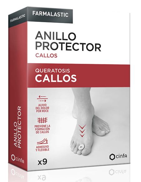 FARMALASTIC ANILLO PROTECTOR CALLOS 9 UNIDADES