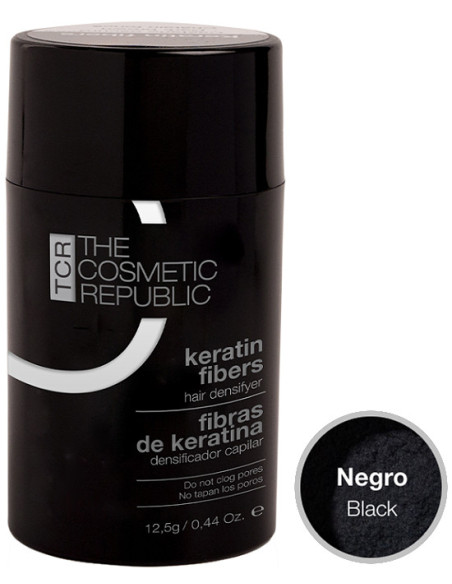 THE COSMETIC REPUBLIC KERATIN FIBERS NEGRO 12.5 GRS