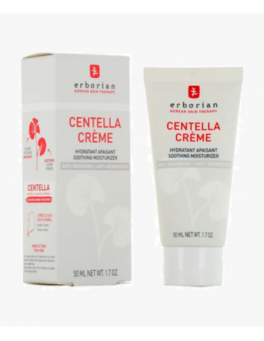 ERBORIAN CENTELLA CREMA HIDRATANTE CALMANTE ANTI-ROJECES 50 ML
