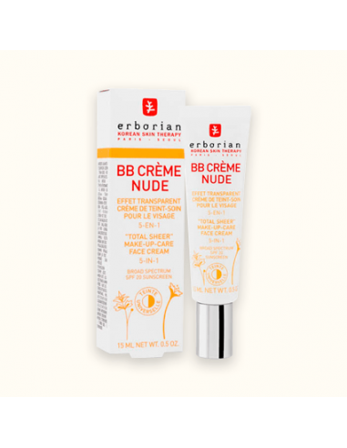 ERBORIAN BB CREME AU GINSENG NUDE SPF 20 15 ML