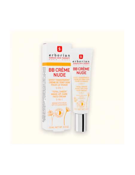 ERBORIAN BB CREME AU GINSENG NUDE SPF 20 15 ML