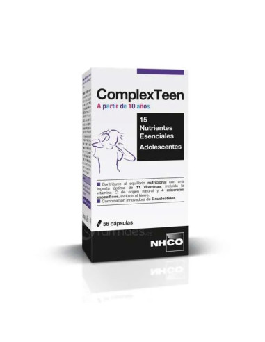 NHCO COMPLEXTEEN  56 CAPSULAS