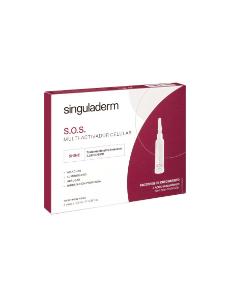 SINGULADERM S.O.S. MULTIA-ACTIVADOR CELULAR 4 VIALES