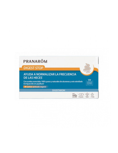 PRANAROM DIGEST STOP 20 CAPSULAS