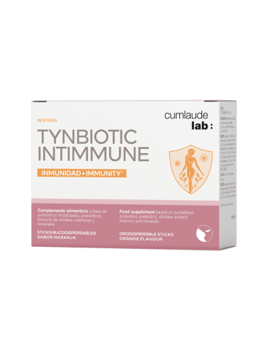 CUMLAUDE LAB: TYNBIOTIC INTIMMUNE 28 STICKS BUCODISPERSABLES