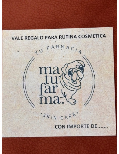 REGALO DE RUTINA COSMÉTICA MATUFARMA