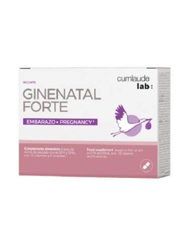 CUMLAUDE LAB: GINENATAL FORTE 30 CAPS.