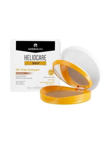 HELIOCARE 360º SPF 50+ OIL-FREE COMPACT BRONZE 10G
